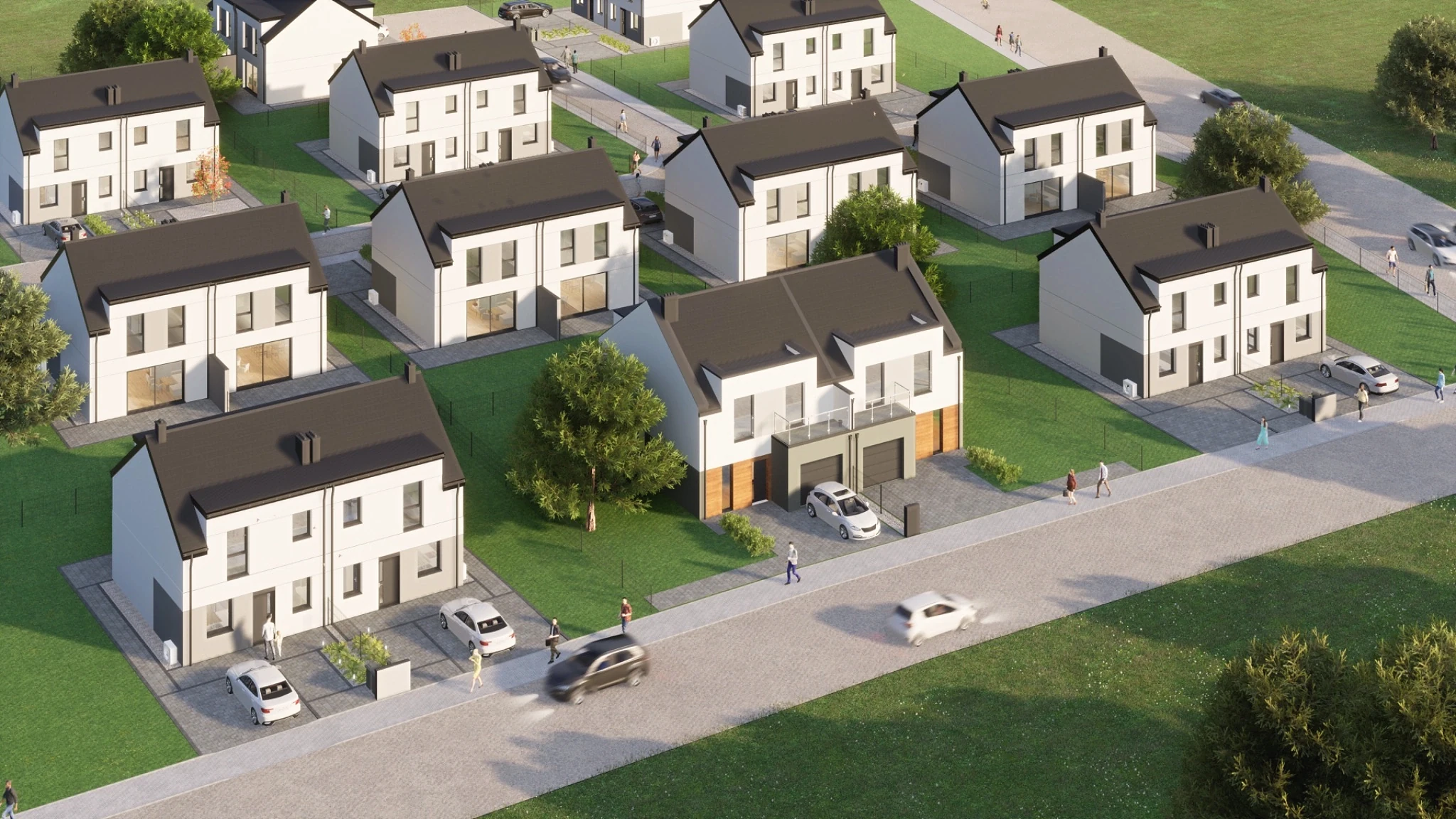 Widok inwestycji z góry